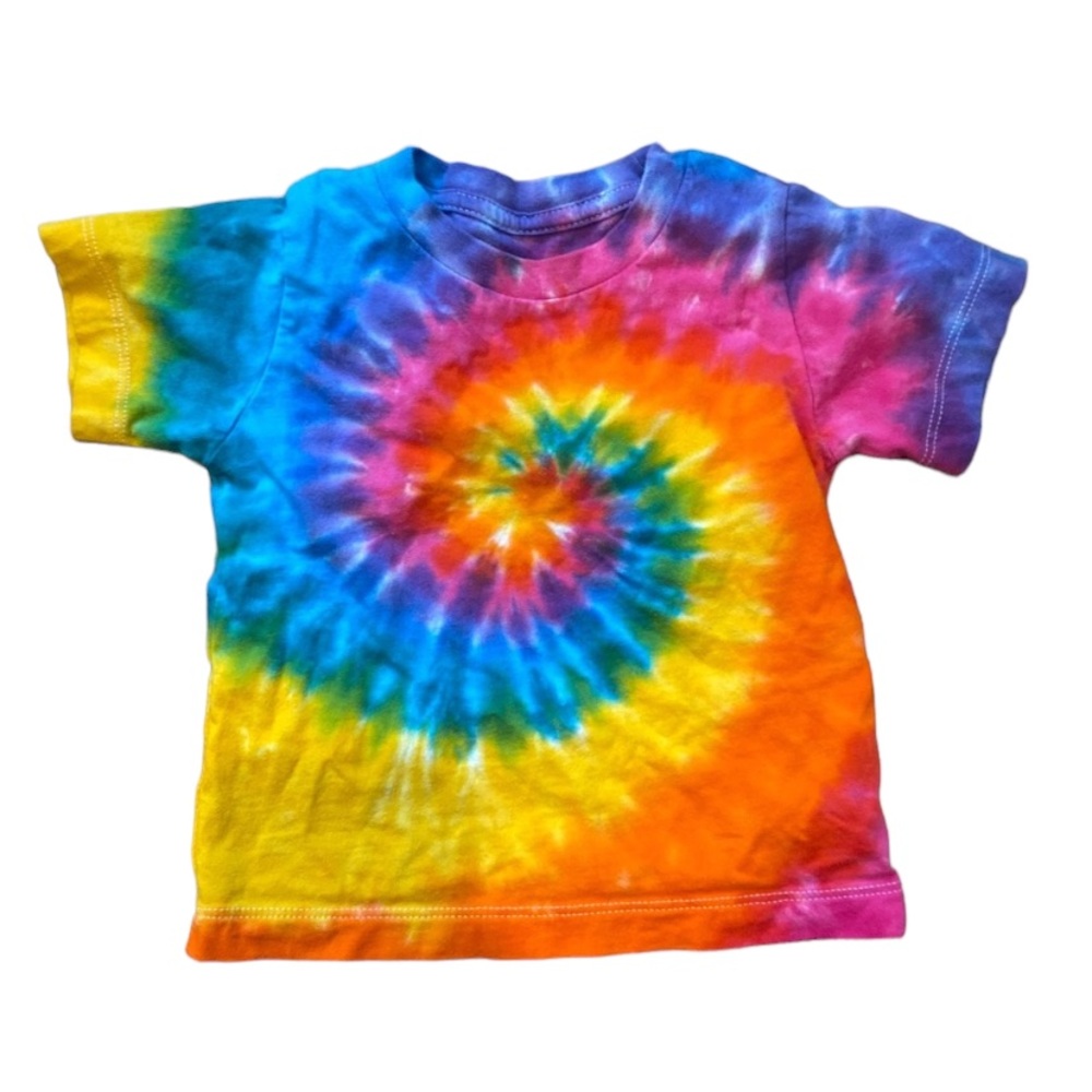 Tie dye short sleeve t-shirt for toddlers - 12-18M
